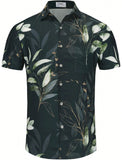 Funky Hawaiian Shirt For Men Palm Beach Shirts Tropical Vacation Shirts