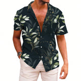 Funky Hawaiian Shirt For Men Palm Beach Shirts Tropical Vacation Shirts