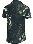 Funky Hawaiian Shirt For Men Palm Beach Shirts Tropical Vacation Shirts