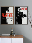 2PCS Set Classic Movie Poster Canvas Wall Art Set –