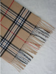 1pc Classic Plaid Scarf, Trendy Boyfriend Scarf, Warm Men Scarf Double-Sided Unisex Gift For Birthday, Autumn/Winter