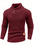 Manfinity Homme Men Patch Detail Sweater