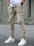 Men's New Style Workwear Cargo Pants, Multi-Pocket Jogger Outdoor Casual Trousers