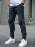 Men's New Style Workwear Cargo Pants, Multi-Pocket Jogger Outdoor Casual Trousers