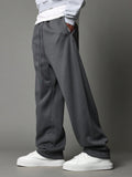 SUMWON Straight Fit Essential Drop Crotch Jogger