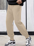 Manfinity Dauomo Men's Drawstring Waist -style Jogger Pants