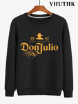 (250g Polyester Fiber Polyester)DonJulio Printed Fashionable Men's Casual Long Sleeved Round Neck Pullover Sweatshirt, Suitable For Outdoor Sports, Suitable For Autumn And Winter