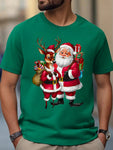 1pc Men's Casual Santa Claus