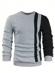 Manfinity Homme Men Colorblock Thermal Lined Sweatshirt