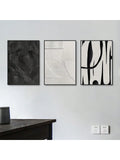 FajerminArt 1/3pcs Modern Minimalist Black