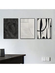 FajerminArt 1/3pcs Modern Minimalist Black