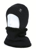 Men's Thickened Wool Ear-Protection Knitted Hat Is A Perfect Gift For Fathers