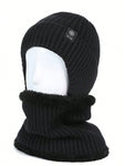 Men's Thickened Wool Ear-Protection Knitted Hat Is A Perfect Gift For Fathers