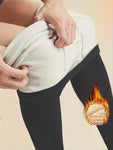 Mens Thermal Fleece Lined Leggings - Insulated Winter Warmth For Sports, Yoga