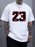 Men's Fashion 23 Print T-Shirt