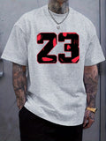 Men's Fashion 23 Print T-Shirt