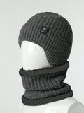 Men's Thickened Wool Ear-Protection Knitted Hat Is A Perfect Gift For Fathers