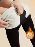 Mens Thermal Fleece Lined Leggings - Insulated Winter Warmth For Sports, Yoga