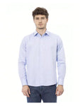 Baldinini TREND Men's Classic Fit Dress Shirt  Light Blue