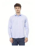 Baldinini TREND Men's Classic Fit Dress Shirt  Light Blue