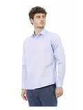 Baldinini TREND Men's Classic Fit Dress Shirt  Light Blue