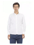 Baldinini TREND Men's White Cotton Dress Shirt