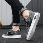 Men's Casual Shoes Spring and Summer 2023 New Breathable Trendy Sports Board Shoes Black Leather Tide Shoes Students' Shoes