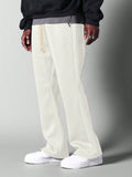 SUMWON Flare Fit Sweatpants With Drawcords