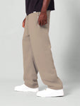 SUMWON Straight Fit Essential Drop Crotch Jogger