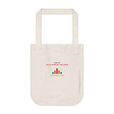 Chief of Let's Look At The Data - Graphic Organic Canvas Tote