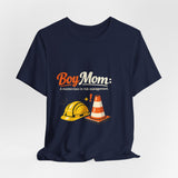 The Shift Shop — Boy Mom — A Masterclass in Risk Management — Light (T-Shirt)