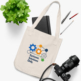 The Shift Shop — Systemic Solutions Only (Canvas Tote)
