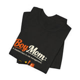 The Shift Shop — Boy Mom — A Masterclass in Risk Management — Light (T-Shirt)