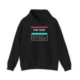 I have a spreadsheet for that - Graphic T-Shirt