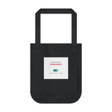 Default Option: Excellence - Graphic Organic Canvas Tote