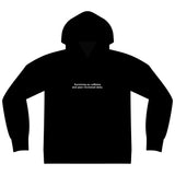 Surviving on caffeine and peer-reviewed data. - Premium Hoodie