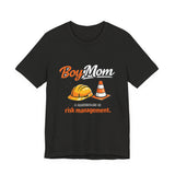 The Shift Shop — Boy Mom — A Masterclass in Risk Management (T-Shirt)