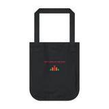Surviving on caffeine and peer-reviewed data. - Organic Canvas Everyday Tote