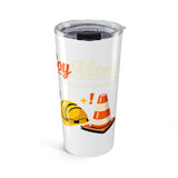 The Shift Shop — Boy Mom — A Masterclass in Risk Management — Light (20oz Tumbler)