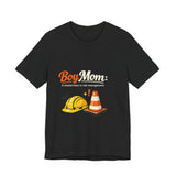 The Shift Shop — Boy Mom — A Masterclass in Risk Management — Light (T-Shirt)