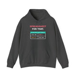 I have a spreadsheet for that - Graphic T-Shirt