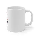 The Shift Shop — Outcomes Over Optics — Target (11oz Ceramic Mug)