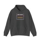 Boy Mom: A masterclass in risk management. - Premium Hoodie