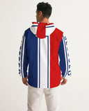 Mens Lightweight Windbreaker Jacket with Hood and Zipper Closure - - MapleARTUS