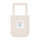 Default Option: Excellence - Graphic Organic Canvas Tote
