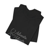 Advocate. Educate. Medicate. | Bella+Canvas Unisex Tee
