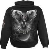 WINGS OF WISDOM - Hoody Black - MapleARTUS