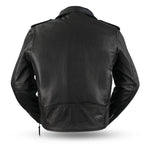 Superstar - Men's Leather Motorcycle Jacket - MapleARTUS
