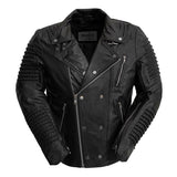 Brooklyn - Men's Leather Jacket - MapleARTUS