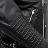 Brooklyn - Men's Leather Jacket - MapleARTUS